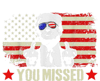 You Missed  You Missed Trump 2024 You Missed Kids Hoodie