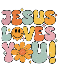 Jesus Loves You Christian Cute Religious Faith Women Ladies Long Sleeve Shirt