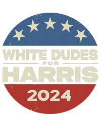 White Dudes For Harris Kamala 2024 Womens Cotton Relaxed Long Sleeve T-Shirt