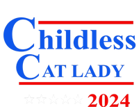 Childless Cat Lady 2024 Toddler Zip Fleece Hoodie