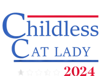 Childless Cat Lady 2024 Ladies Is Voting Kamala Cooling Performance Crew T-Shirt