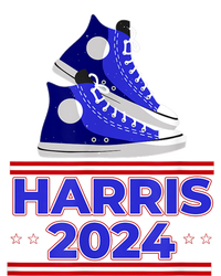 Harris 2024 Vote President Kamala Election Sneakers Performance Long Sleeve Polo