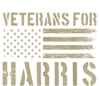 Veterans For Harris 2024 Military Vets Kamala Harris Kids Long Sleeve Shirt