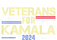 Veterans For Kamala American Flag Kamala Harris Supporter T-Shirt