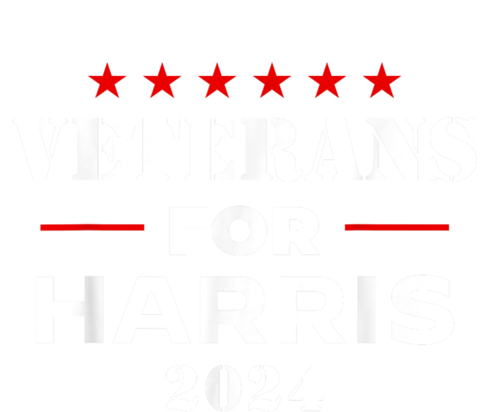 Veterans For Harris 2024 Kamala Harris Veteran Usa The Baniff Cuffed Pom Beanie