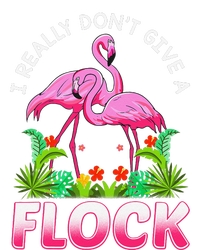 Funny Flamingo I Really DonT Give A Flock Womens Cotton Relaxed Long Sleeve T-Shirt