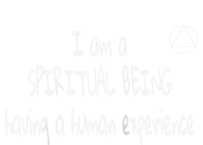 I Am A Spiritual Being Having A Human Experience Recovery Raglan T-Shirt