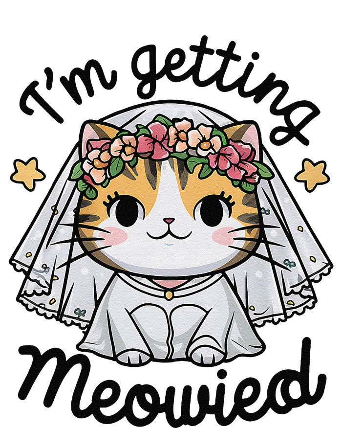 IM Getting Meowied Bridesmaid Bachelorette Party Kawaii Cat T-Shirt