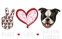 Peace Love Boston Terrier Dog Gifts Sweatshirt