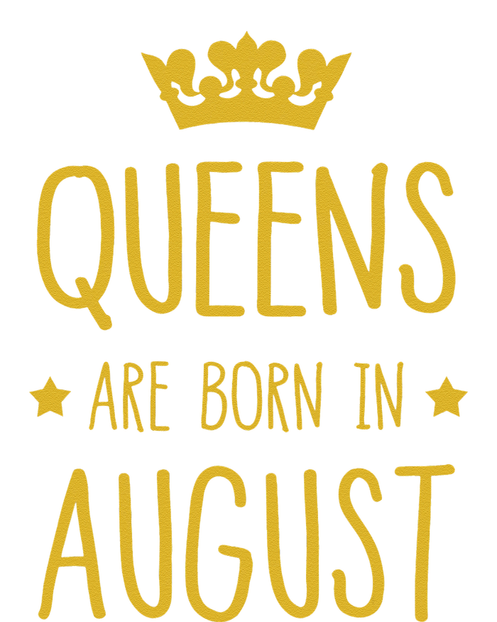 Queens Are Born In August August Birthday Tie-Dye T-Shirt