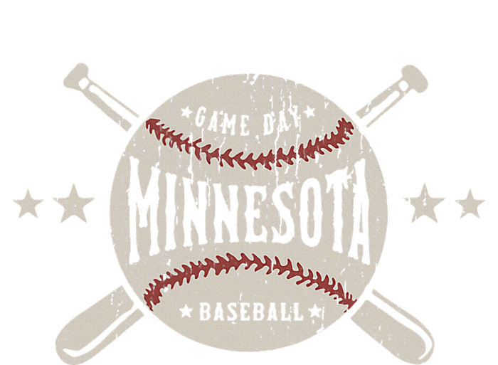 Minnesota Mn Vintage Baseball Toddler Sweatshirt