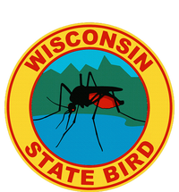 Funny Wisconsin Mosquito State Bird Tank Top