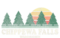 Chippewa Falls Wi Vintage Throwback Retro 70s Design T-Shirt