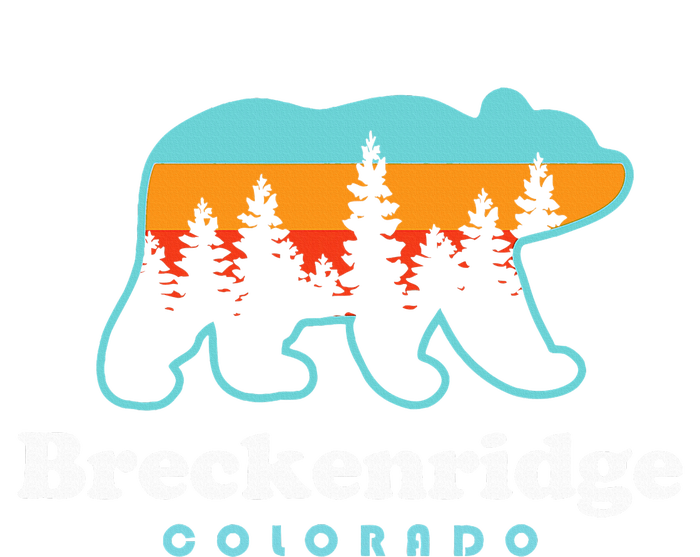 Breckenridge Colorado Bear Mountains Trees T-Shirt