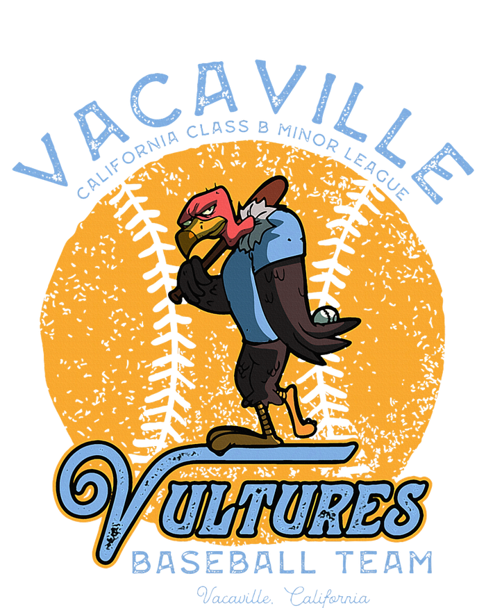 Vintage Vacaville Vultures Retro Minor League Baseball Team Baby Long Sleeve Bodysuit