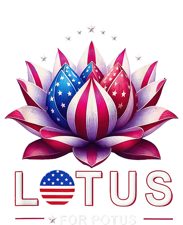 Lotus For Potus Kamala Harris 2024 President Trend Election T-Shirt