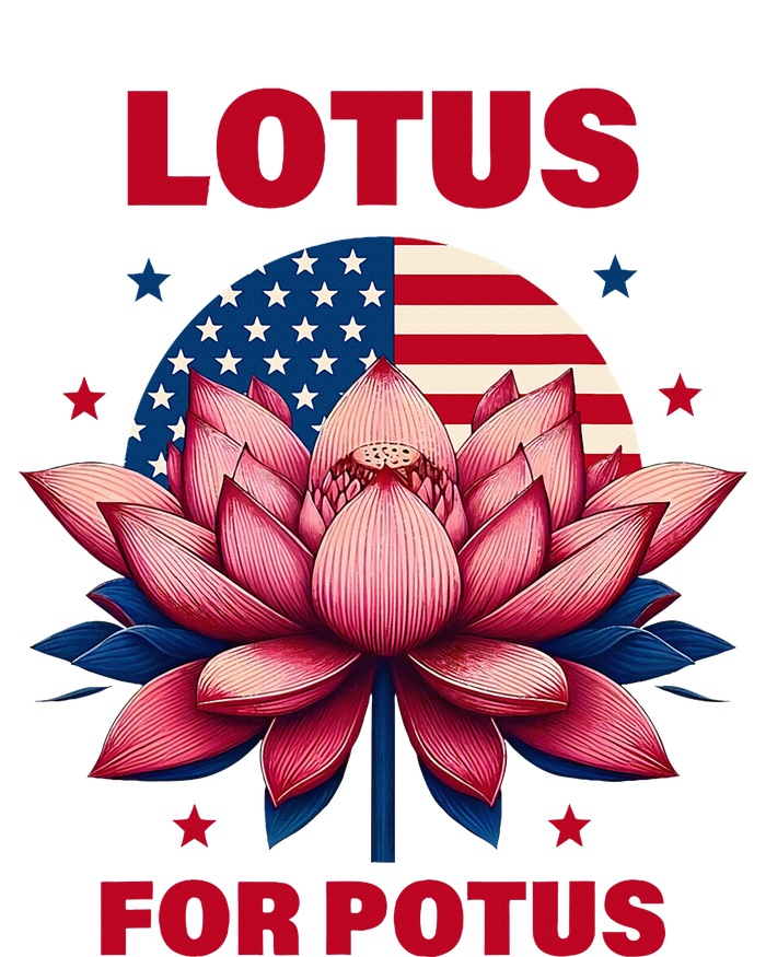 Lotus For Potus Kamala Harris 2024 President Political Trend Adult Drive Performance Visor