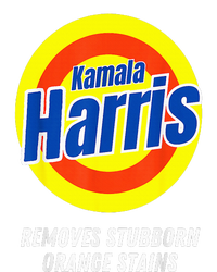 Kamala Harris 2024 Removes Stubborn Orange Stains Humorous Kids Long Sleeve Shirt