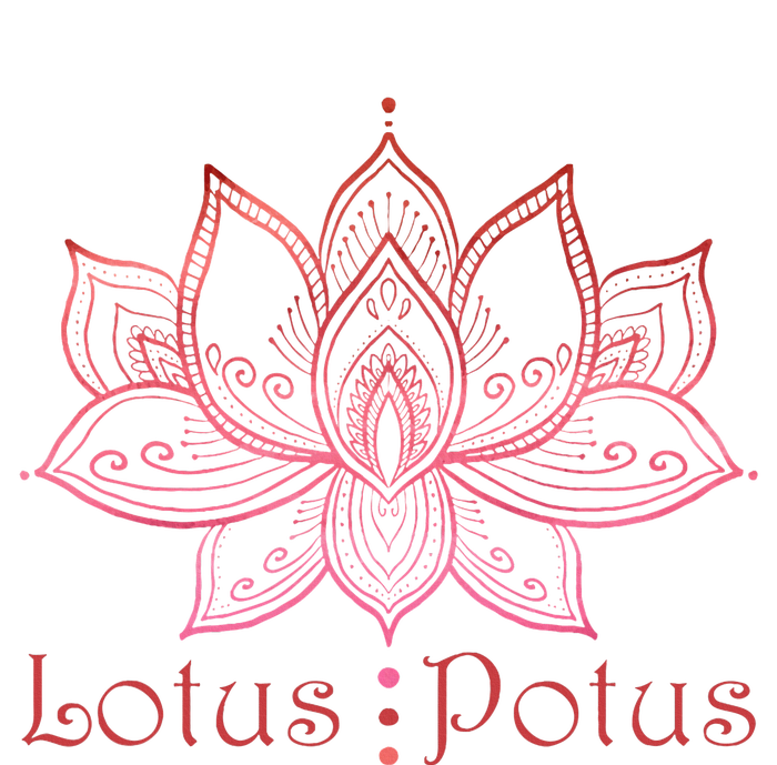 Lotus Potus In Red And Shades Youth Performance Sprint T-Shirt