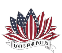 Lotus For Potus Kamala Harris 2024 President T-Shirt