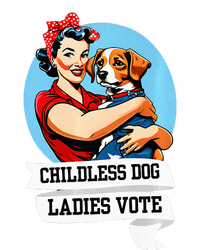 Childless Dog Ladies Vote Kamala Liberal Feminist Dog Lady USA-Made Snowflake Beanie