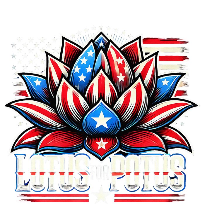 Lotus For Potus Kamala Harris 2024 President Trend Election Toddler T-Shirt