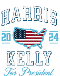 Harris Kelly 2024 Usa Flag Presidential Election T-Shirt