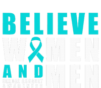 Belive Women & Sexual Assault Awareness Ribbon Cooling Performance Crew T-Shirt