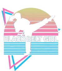 Black Belt Girl Judo Karate Jiu Jitsu Taekwondo Aikido Tall Long Sleeve T-Shirt