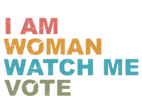 Vintage Retro I Am Woman Watch Me Vote For President Kamalaharris Ladies Essential Flowy Tank