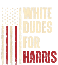 White Dudes For Kamala Harris 2024 For President Election Kamalaharris USA-Made Snowflake Beanie