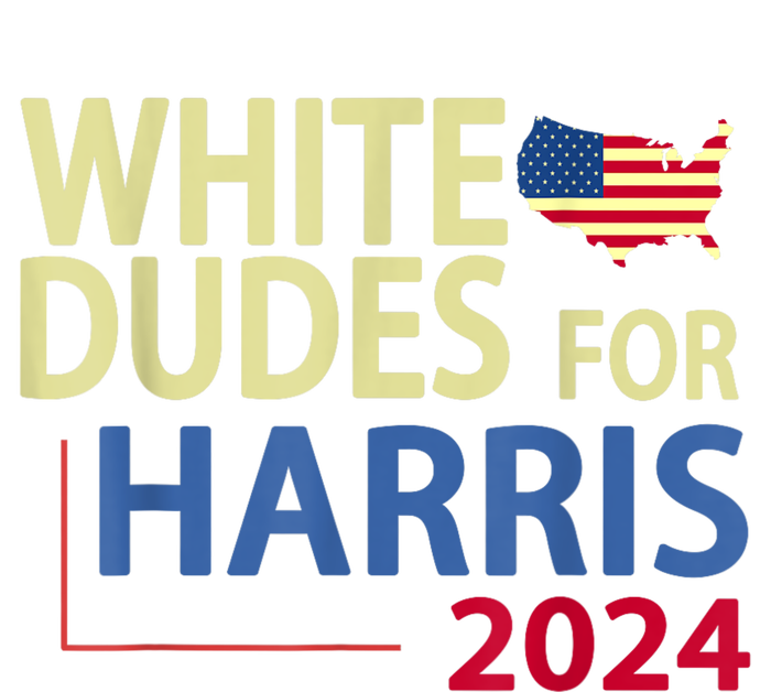 White Dudes For Kamalaharris 2024 President Bumper Sticker