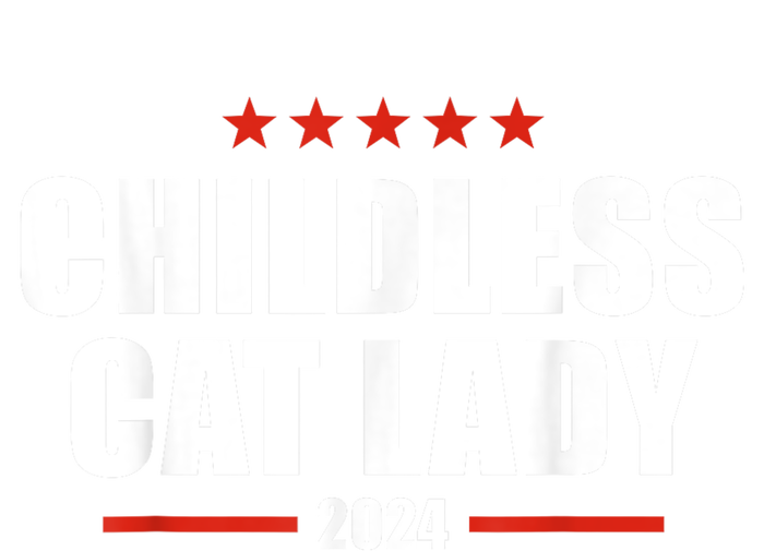 Hildless Cat Lady Ladies Is Voting Kamala 2024 Childless Cat Lady Tote Bag