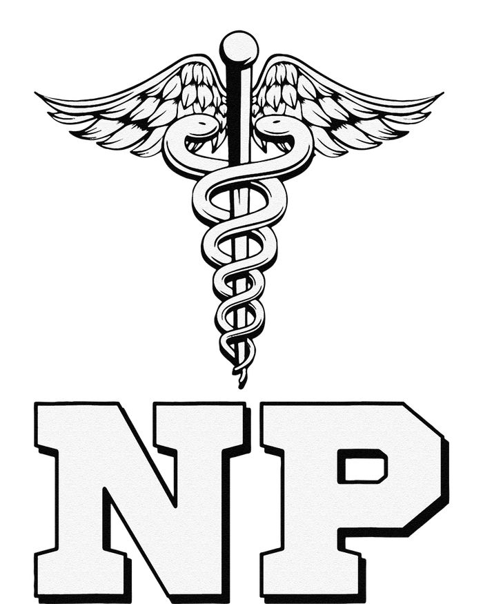 Caduceus Np Nurse Practitioner Inspired Gift Idea T-Shirt