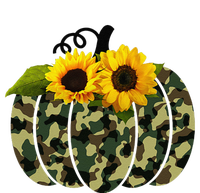 Camouflage And Sunflower Pumpkin Fall Autumn Thanksgiving Tall Long Sleeve T-Shirt