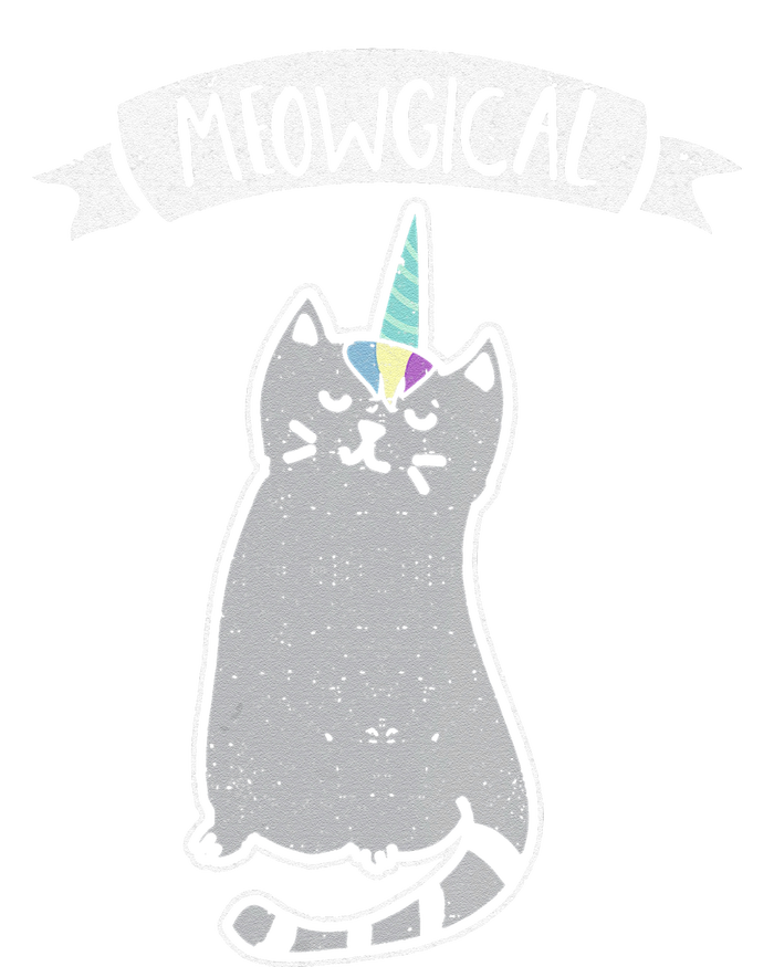 Meowgical Caticorn Cat Unicorn Magical Creature Gift Kids Long Sleeve Shirt