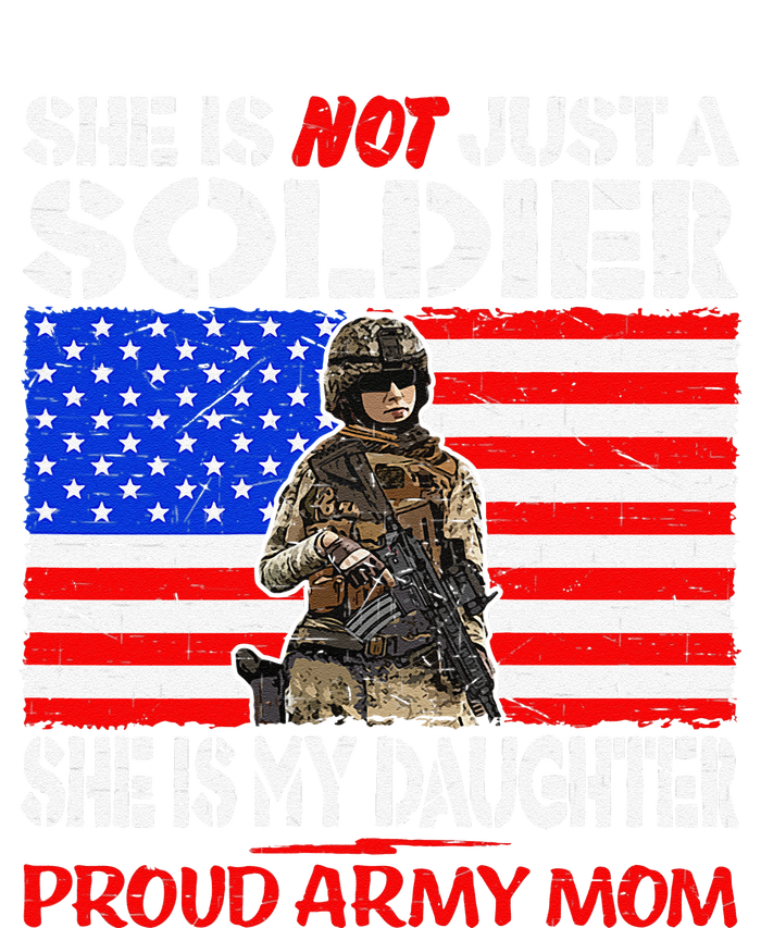 My Daughter Is A Soldier Proud Army Military Mother Gift Women's Fleece Hoodie