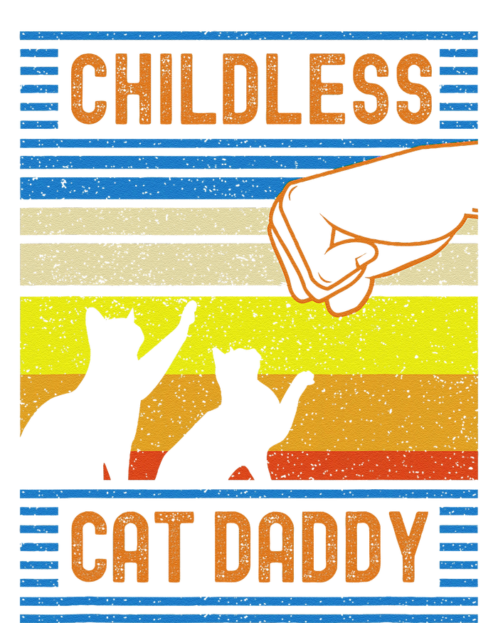 Childless Cat Daddy 2024 For President Matching Parents Sweatshirt Cinch Pack Bag