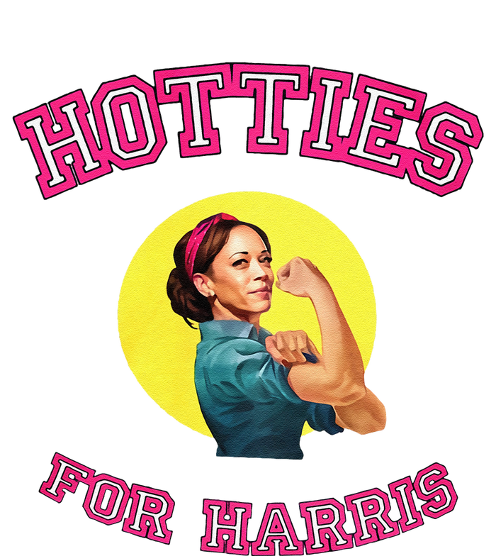 Hotties For Harris Election 2024 Ladies PosiCharge Competitor Racerback Tank