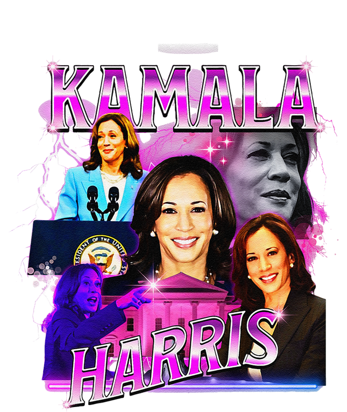 Kamala Harris For President 2024 Bootleg Rap Style Campaign T-Shirt