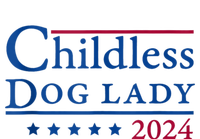 Childless Dog Lady For Madam President Kamala Harris 2024 T-Shirt