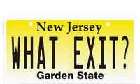 Funny Nj What Exit New Jersey Garden State Parkway Womens California Wash Sweatshirt