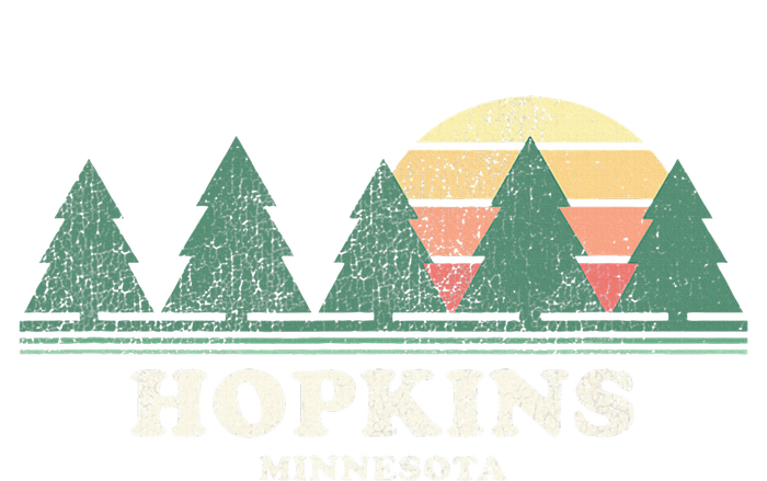 Hopkins Mn Vintage Throwback Retro 70s Design Mousepad