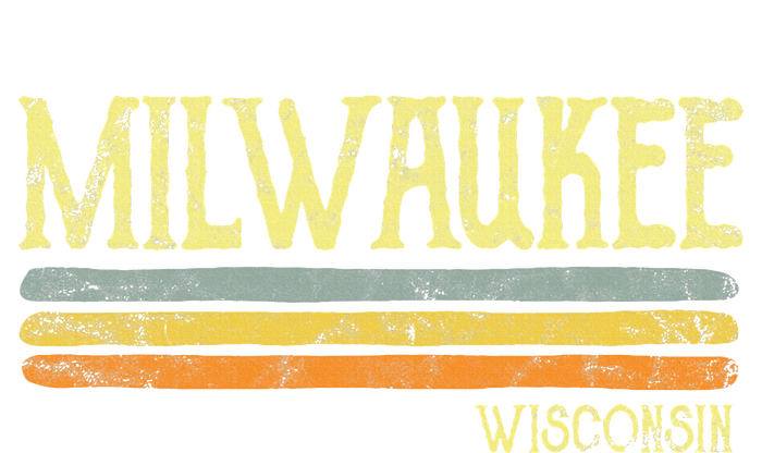 Vintage Milwaukee Wisconsin Wi Love Souvenir T-Shirt