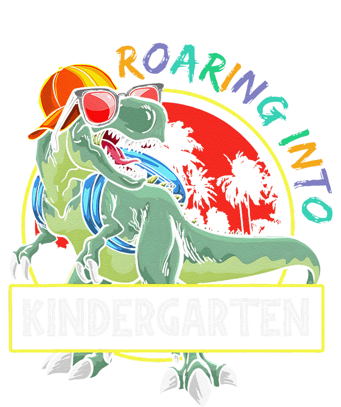 Roaring Into Kindergarten Dinosaur Trex Back To School Gift T-Shirt