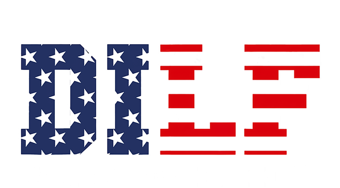 Damn I Love Freedom Funny Dilf Usa Flag T-Shirt