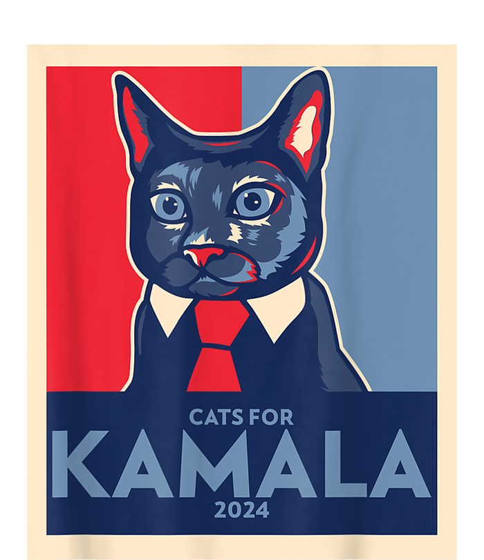 Politically Purrfect Cats For Kamala Harris 2024 President Ladies PosiCharge Competitor Racerback Tank