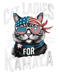 Cat Ladies For Kamala 2024 President Kamala Harris Full-Length Apron With Pockets