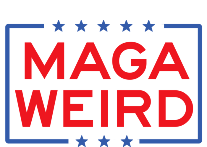 Maga Weird Weird Like Trump Weird 2024 Trump Vance 2024 Sustainable Bucket Hat