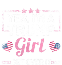 Yes Im A Trump Girl Get Over It Donald Trump Sustainable Knit Beanie